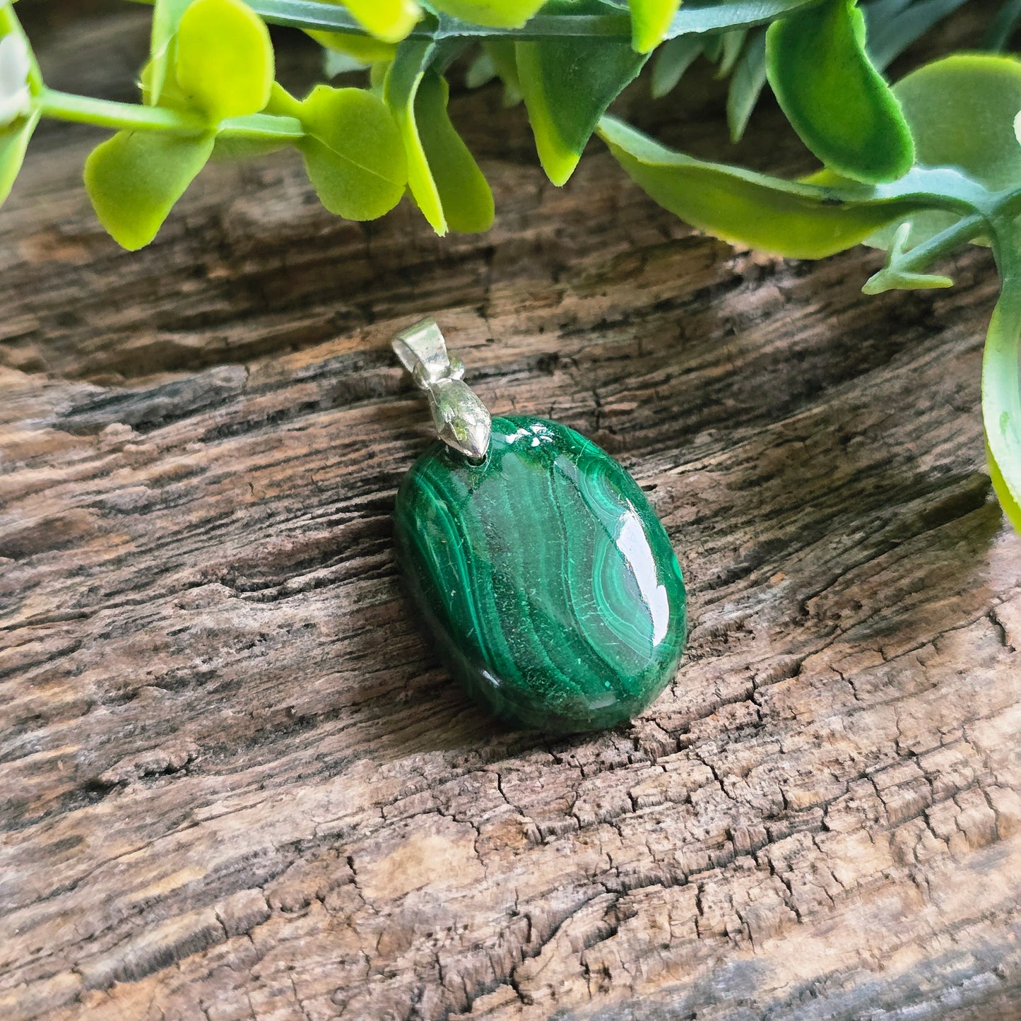 Pendentif en Malachite - n°11