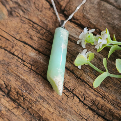 Pendentif Totem en Chrysoprase - n°2