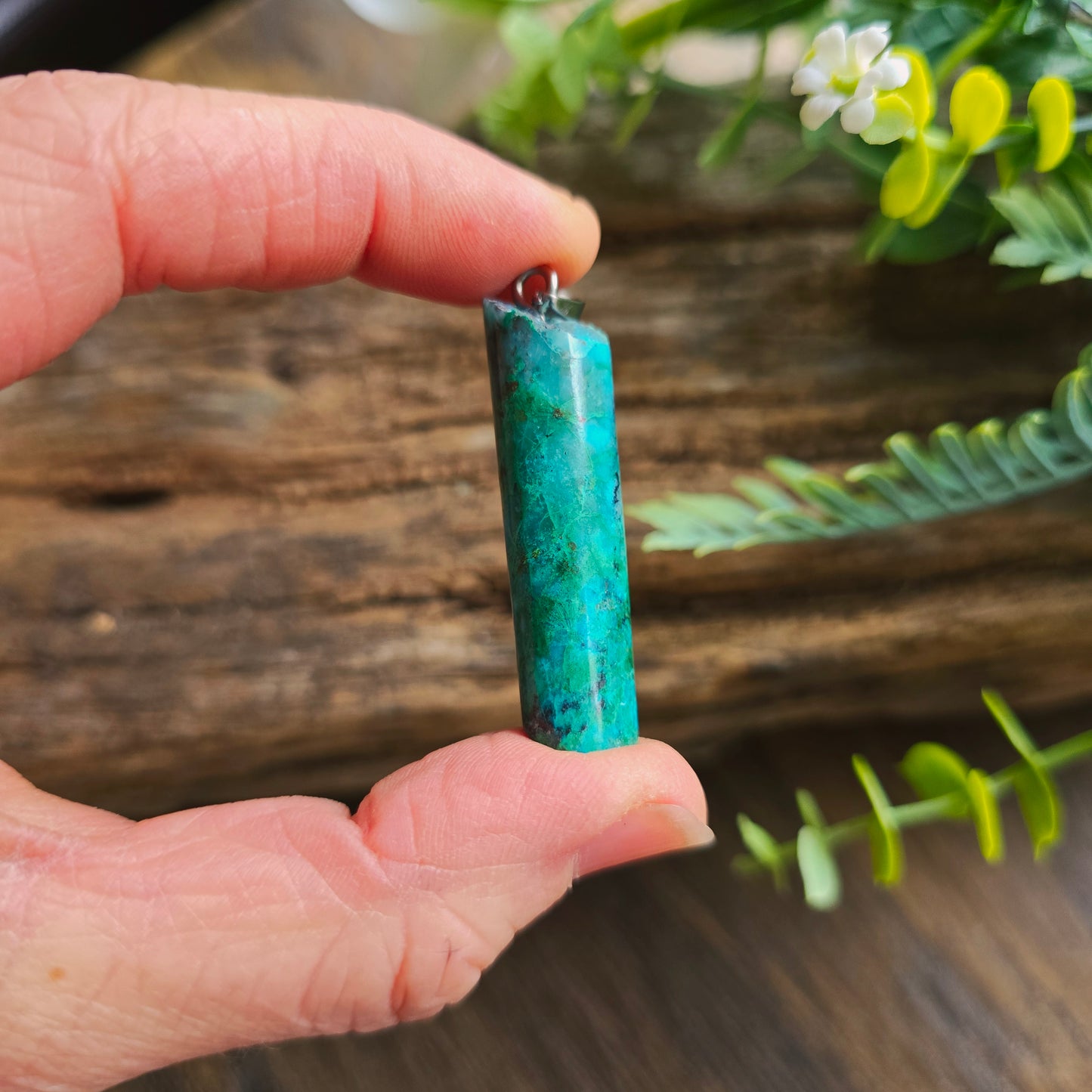 Pendentif Totem en Shattuckite - n°1