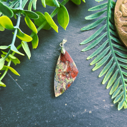 Pendentif en Agate mousse - n°10
