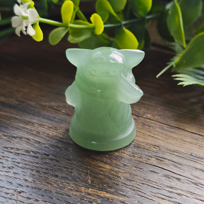Yoda sculptés
