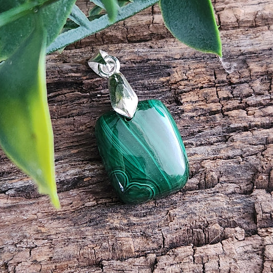 Pendentif en Malachite - n°6