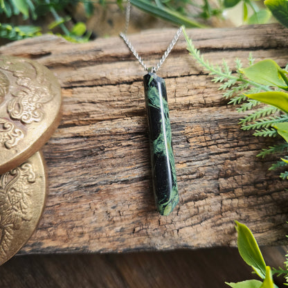 Pendentif Totem en Jaspe kambaba - n°2