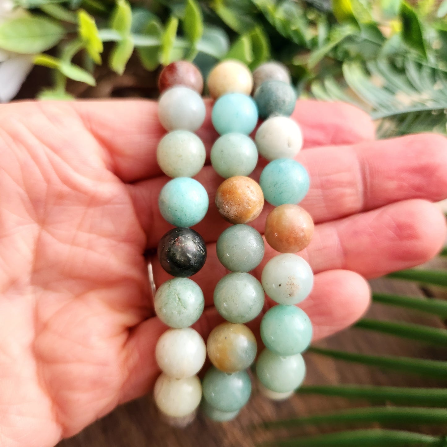 Bracelet en Amazonite - 10mm