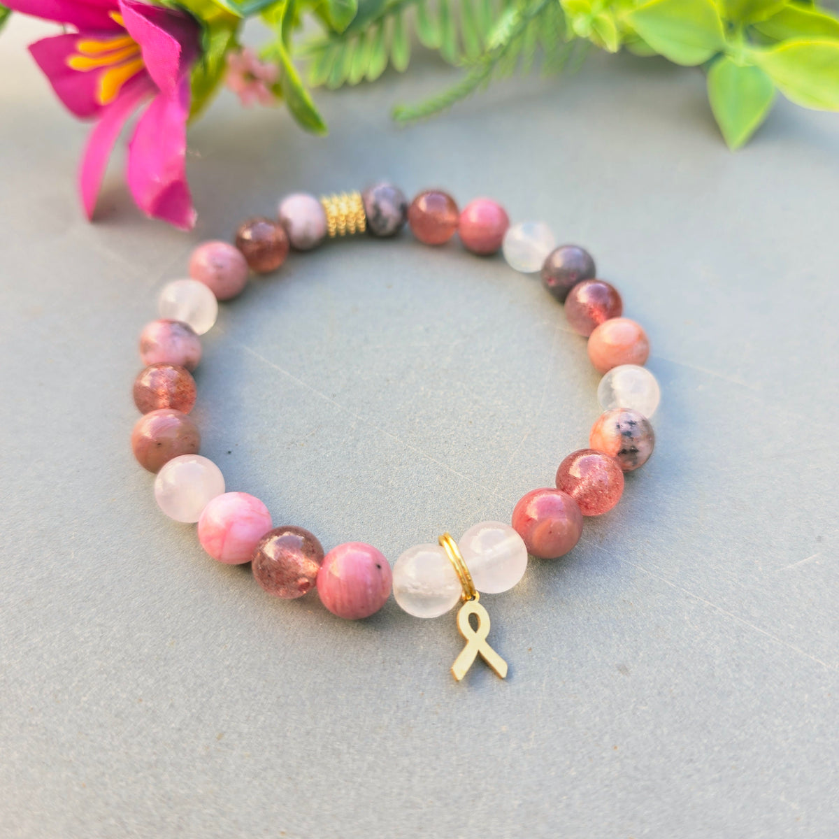 🎀 Bracelet Octobre Rose
