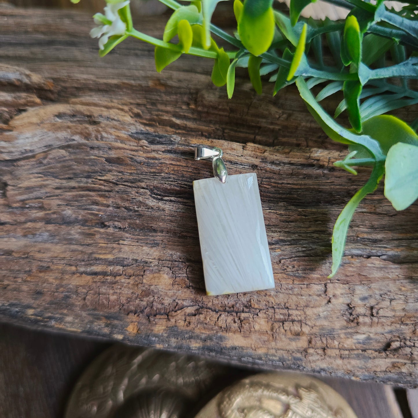 Pendentif en Scolecite - n°2