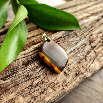 Pendentif en Œil de tigre - n°3