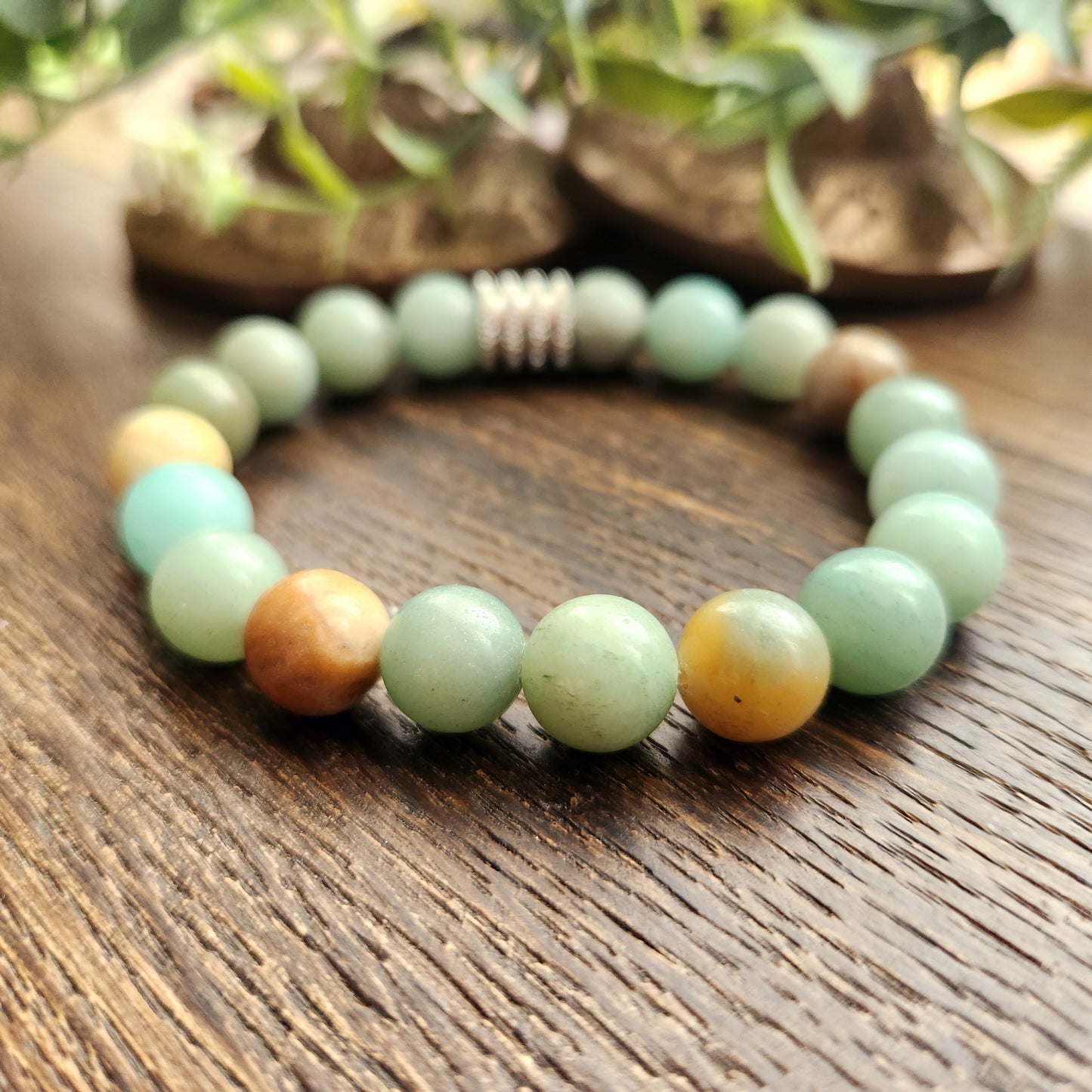 Bracelet en Amazonite - 10mm