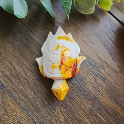 Tortue en Jaspe mokaïte - n°1