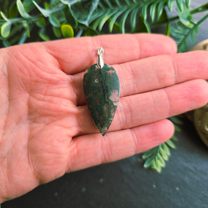 Pendentif en Agate mousse - n°2