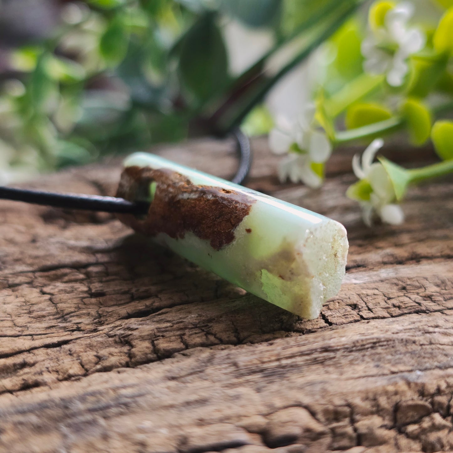 Pendentif Totem en Chrysoprase - n°7