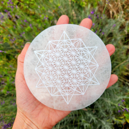 Plaque Tétraèdre de 64 étoiles