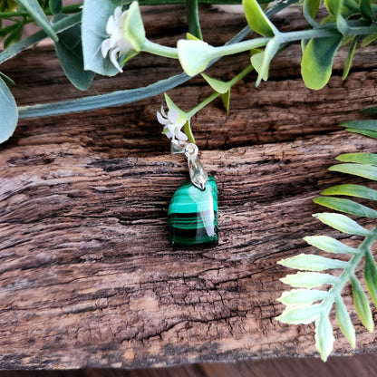 Pendentif en Malachite - n°8