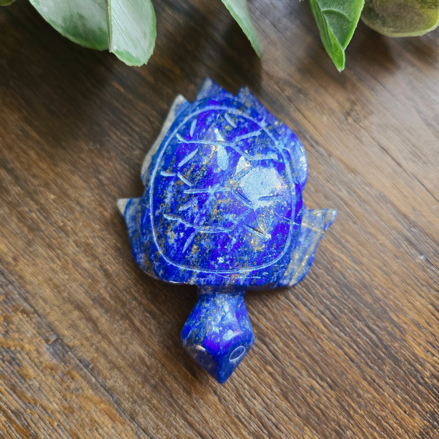 Tortue en Lapis lazuli