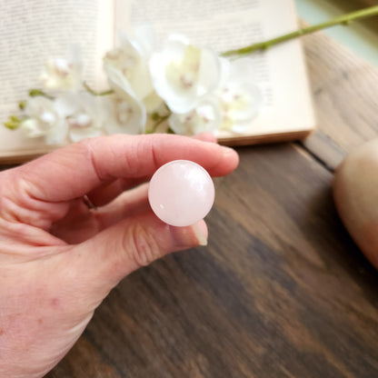 Bâton de massage en Quartz rose