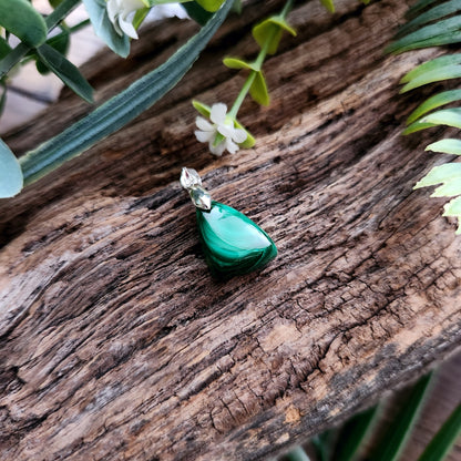 Pendentif en Malachite - n°11