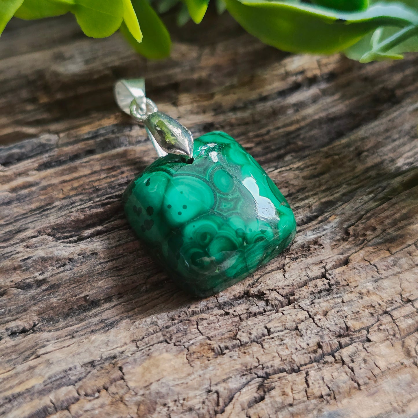 Pendentif en Malachite - n°8