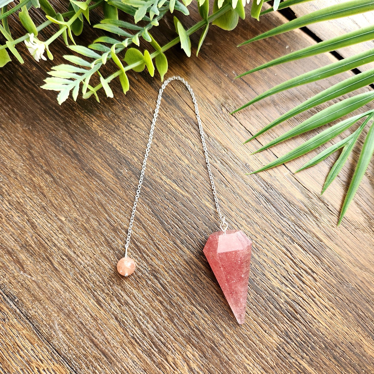 Pendule en Quartz fraise