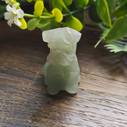 Chiens sculptés