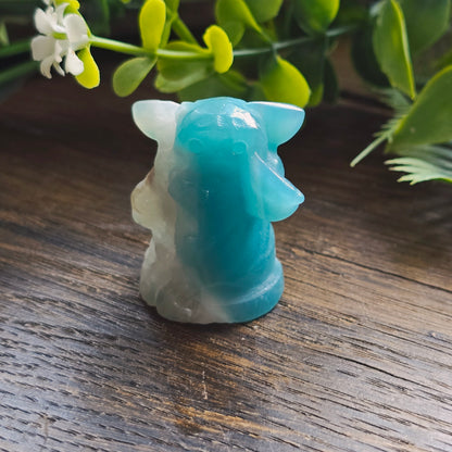 Yoda sculptés