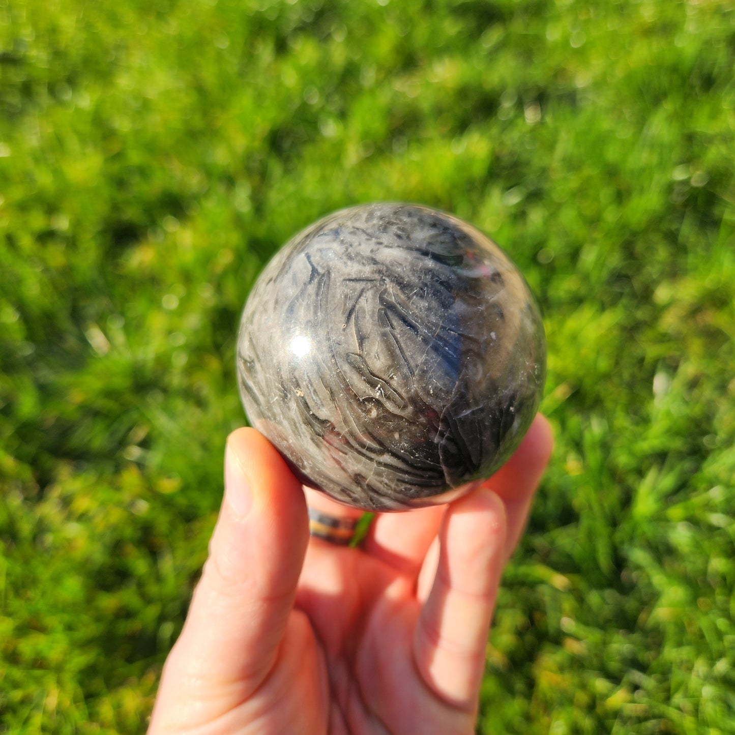 Sphère en Jaspe Picasso - n°2