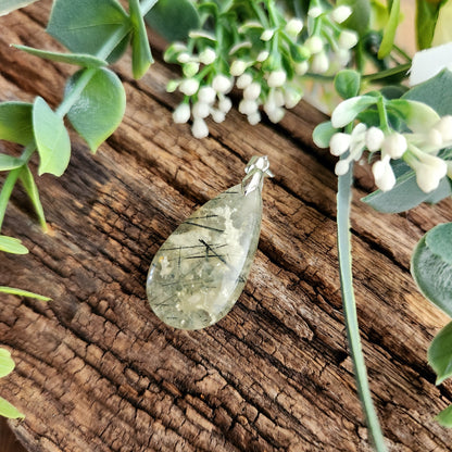 Pendentif en Préhnite - n°1