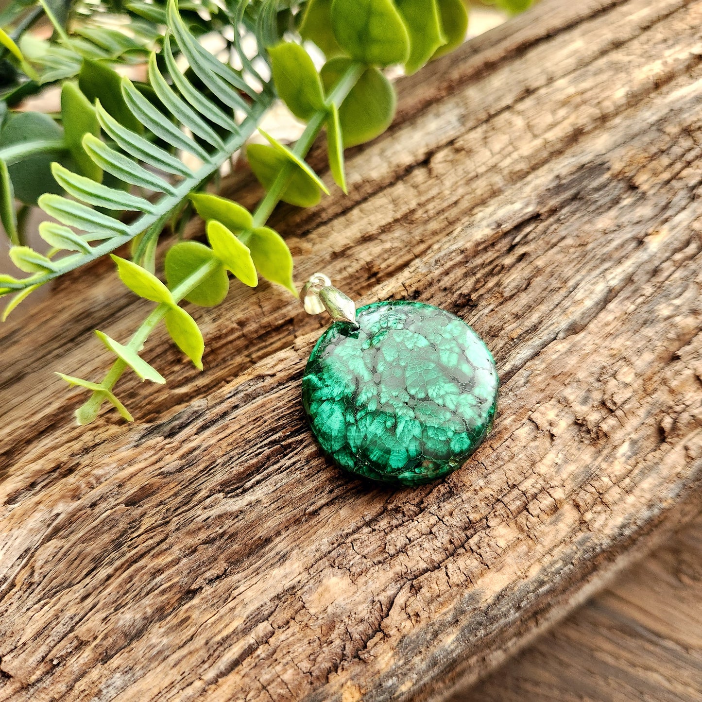 Pendentif en Malachite - n°5