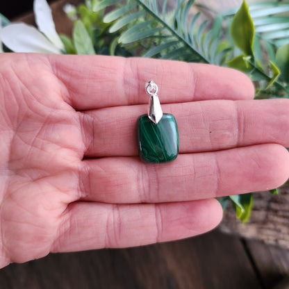 Pendentif en Malachite - n°6