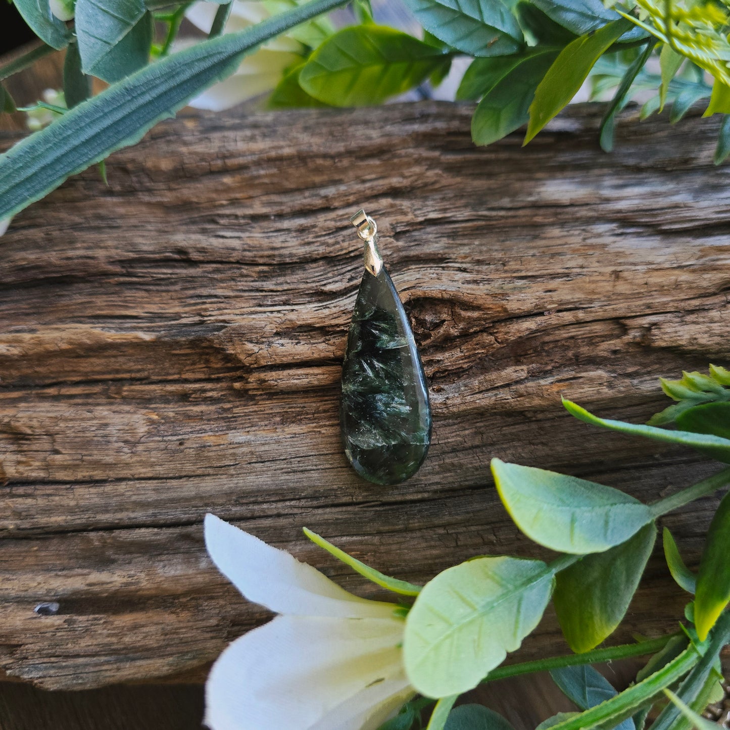 Pendentif en Séraphinite - n°1
