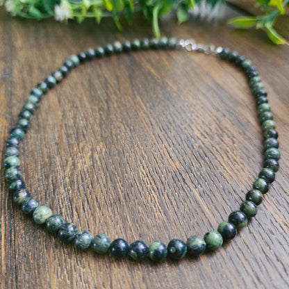 Collier en Jaspe Kambaba