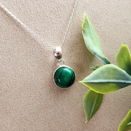 Médaillon en Malachite