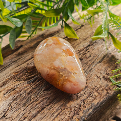 Galet en Agate Fleur - n°1