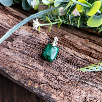 Pendentif en Malachite - n°6