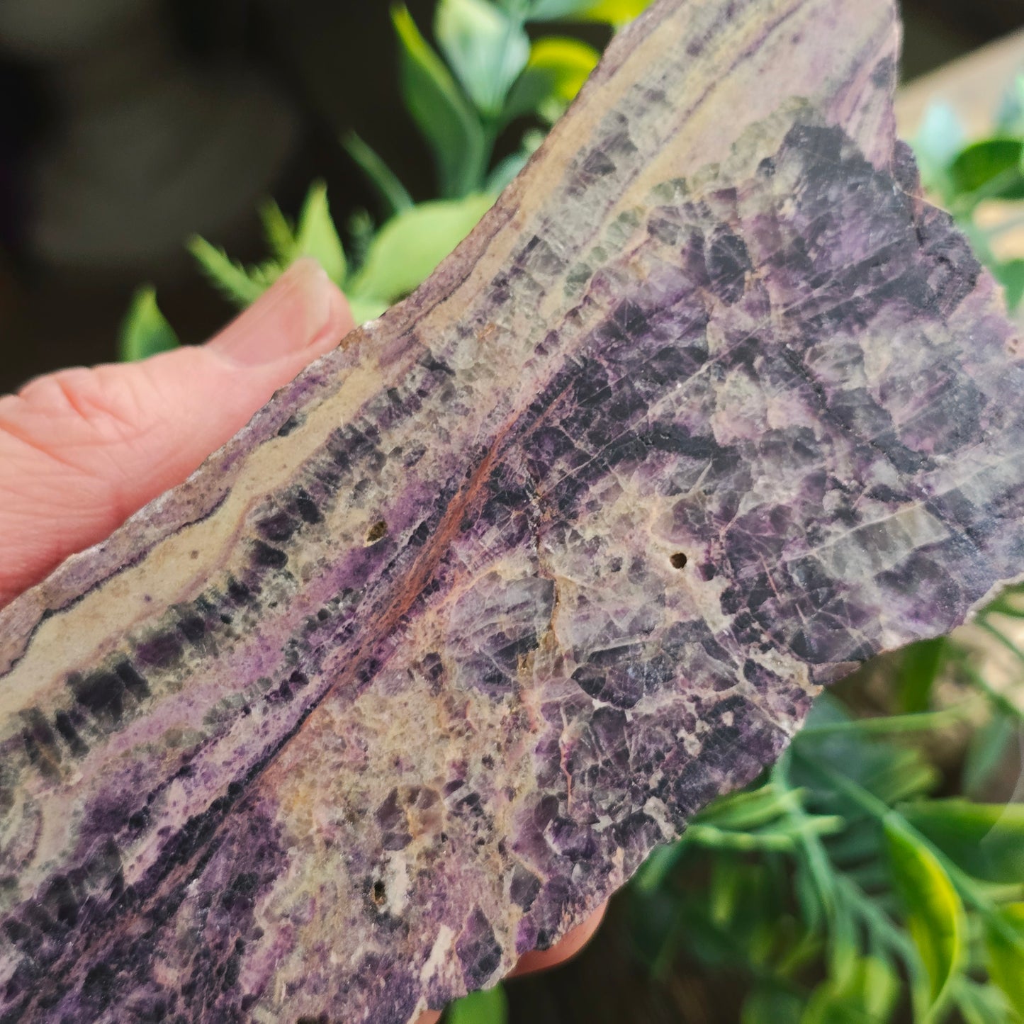 Fluorite violette brute - n°2