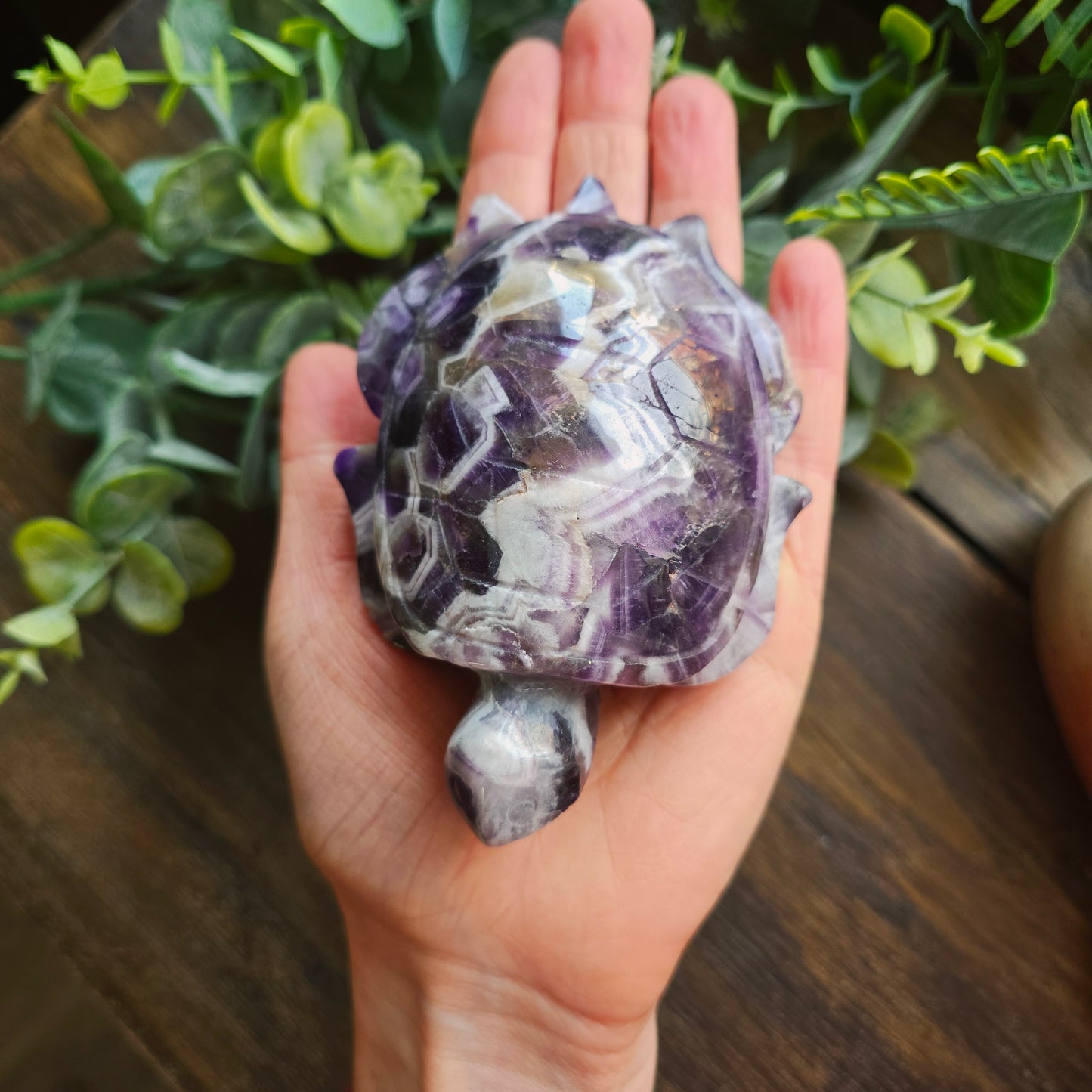 Tortue en Améthyste