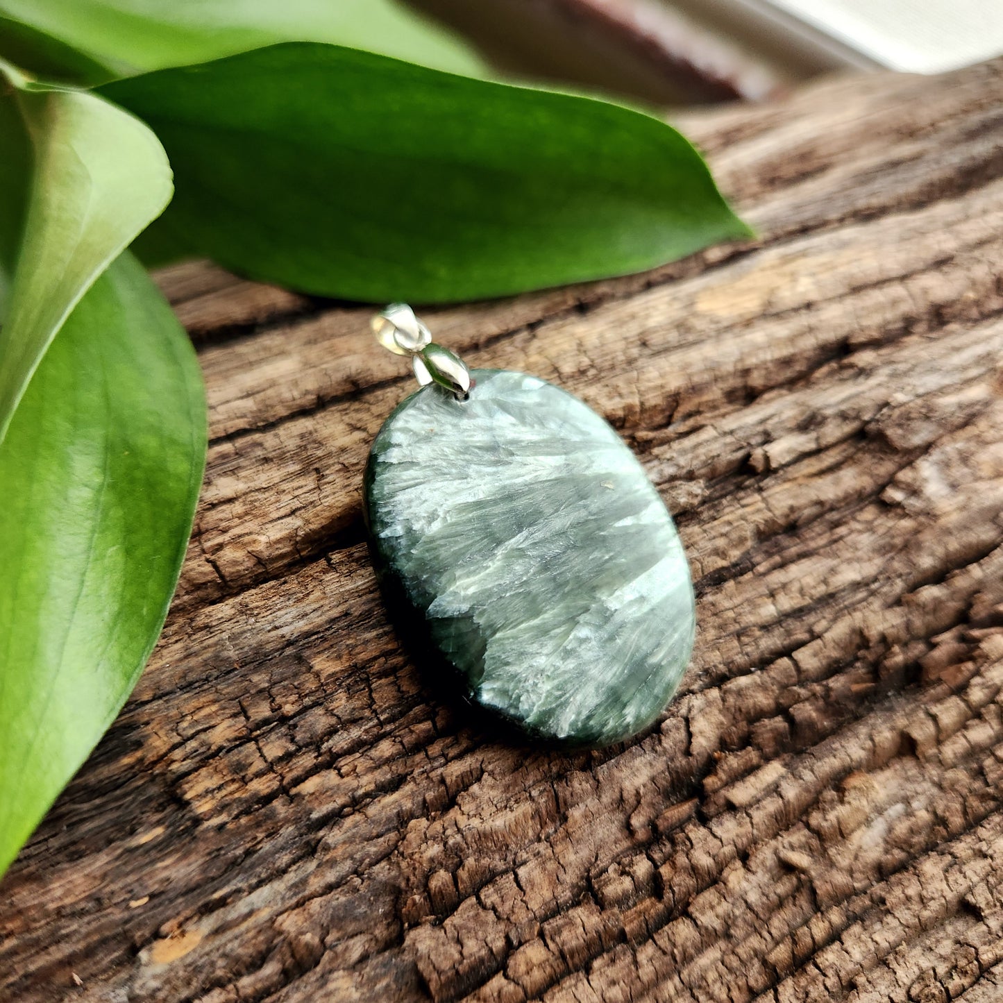 Pendentif en Séraphinite - n°1