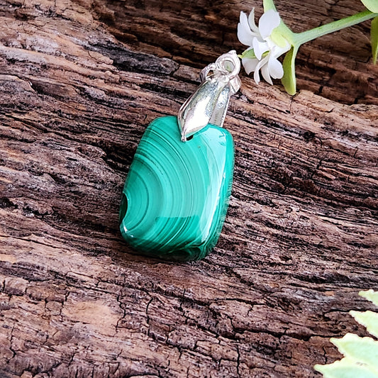 Pendentif en Malachite - n°9