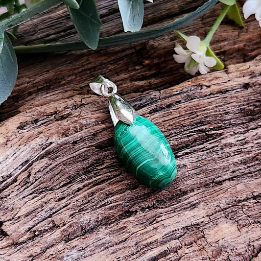 Pendentif en Malachite - n°7