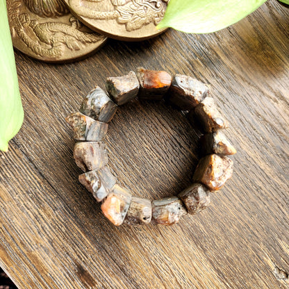 Bracelet en Ambre brut - n°1