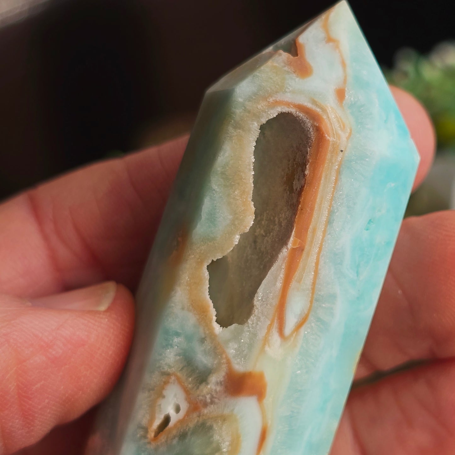 Tour en Aragonite bleue - n°1