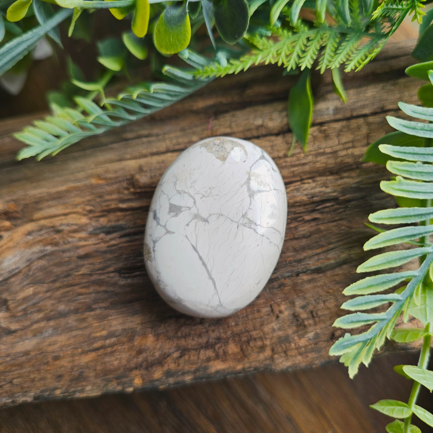 Galet en Howlite - n°2