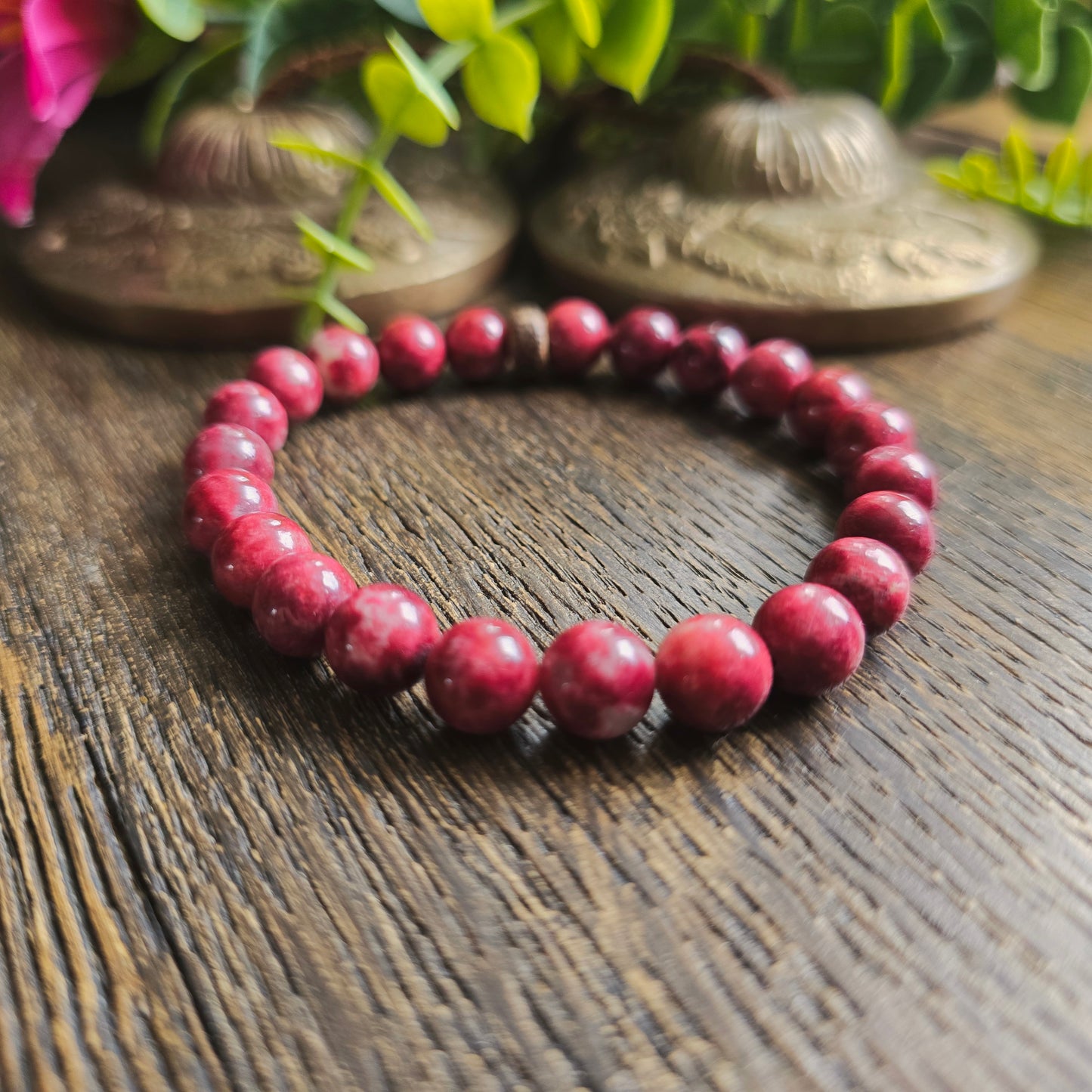 Bracelet en Thulite - 8mm