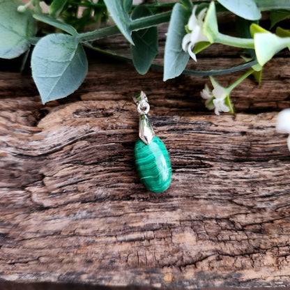 Pendentif en Malachite - n°7