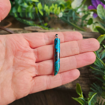 Pendentif Totem en Turquoise - n°3