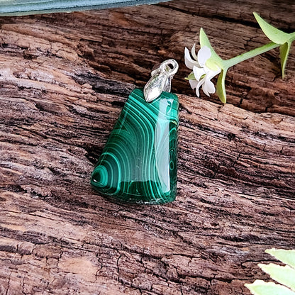 Pendentif en Malachite - n°14