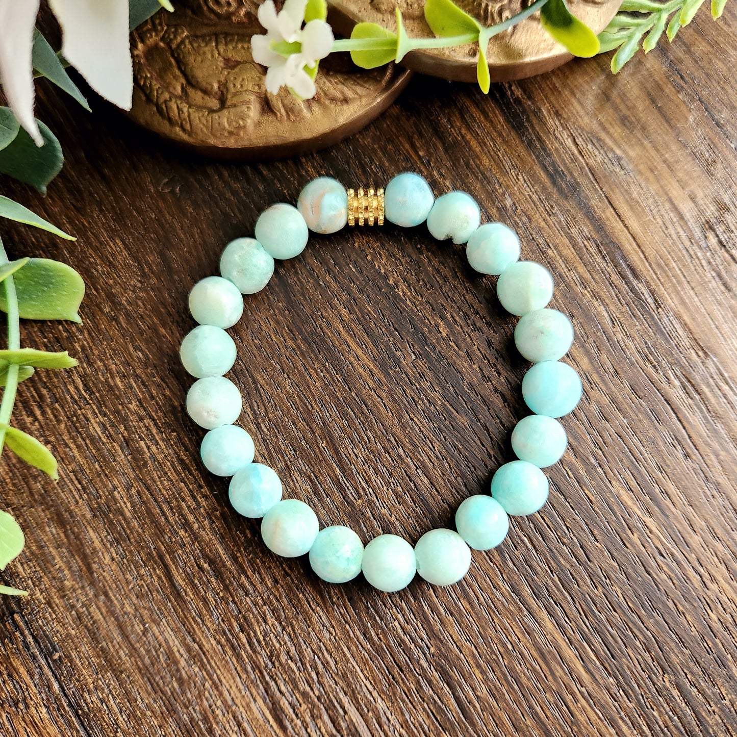 Bracelet en Aragonite - 9mm