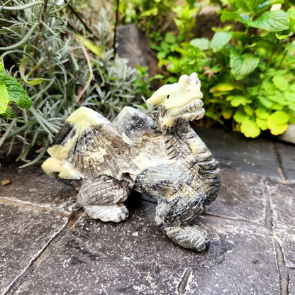 Sculpture de Dragon en Jaspe - n°4