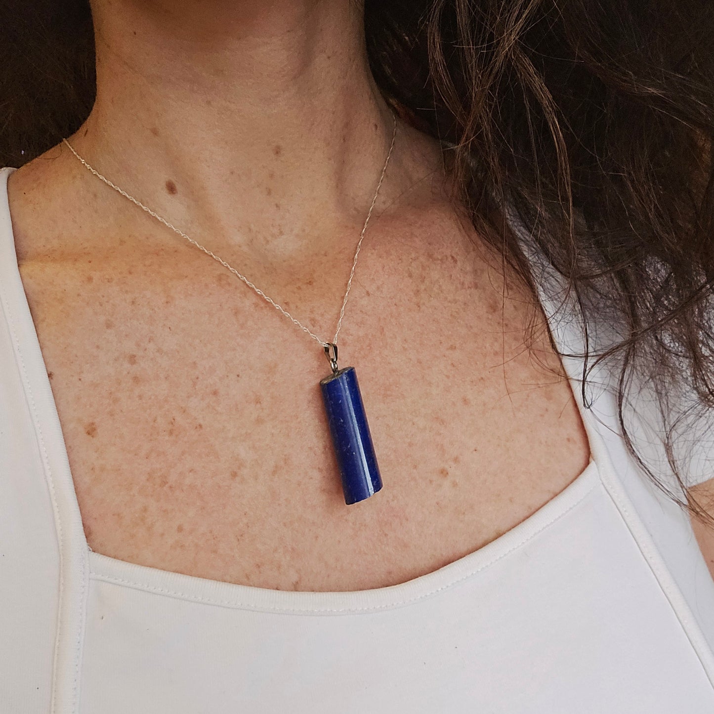 Pendentif Totem en Lapis lazuli - n°3