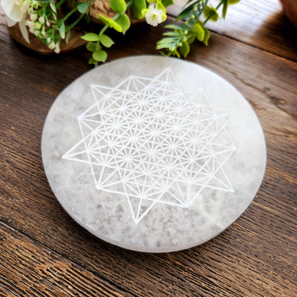 Plaque Tétraèdre de 64 étoiles