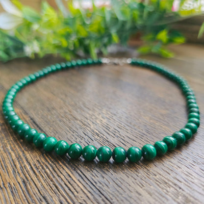 Collier en Malachite
